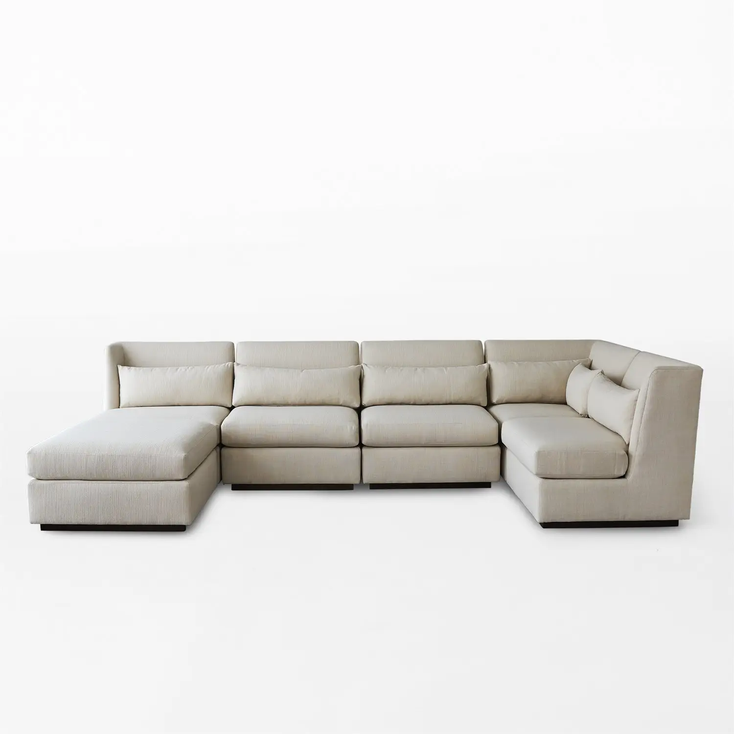 Alder Sectional Chair-corner-muslin