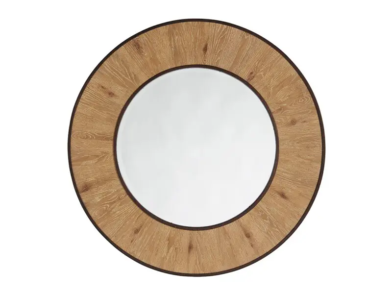 f7c2d059c37fe338dddf3bb5a2b55e99 Los Altos Carins Round Mirror 566-201 - Image 1