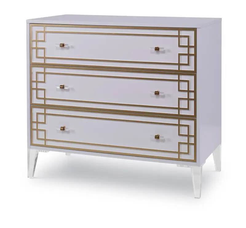 73461c56ca34e101bb6539abd895664f CR9-702 - Details I Three Drawer Low Chest - Image 1