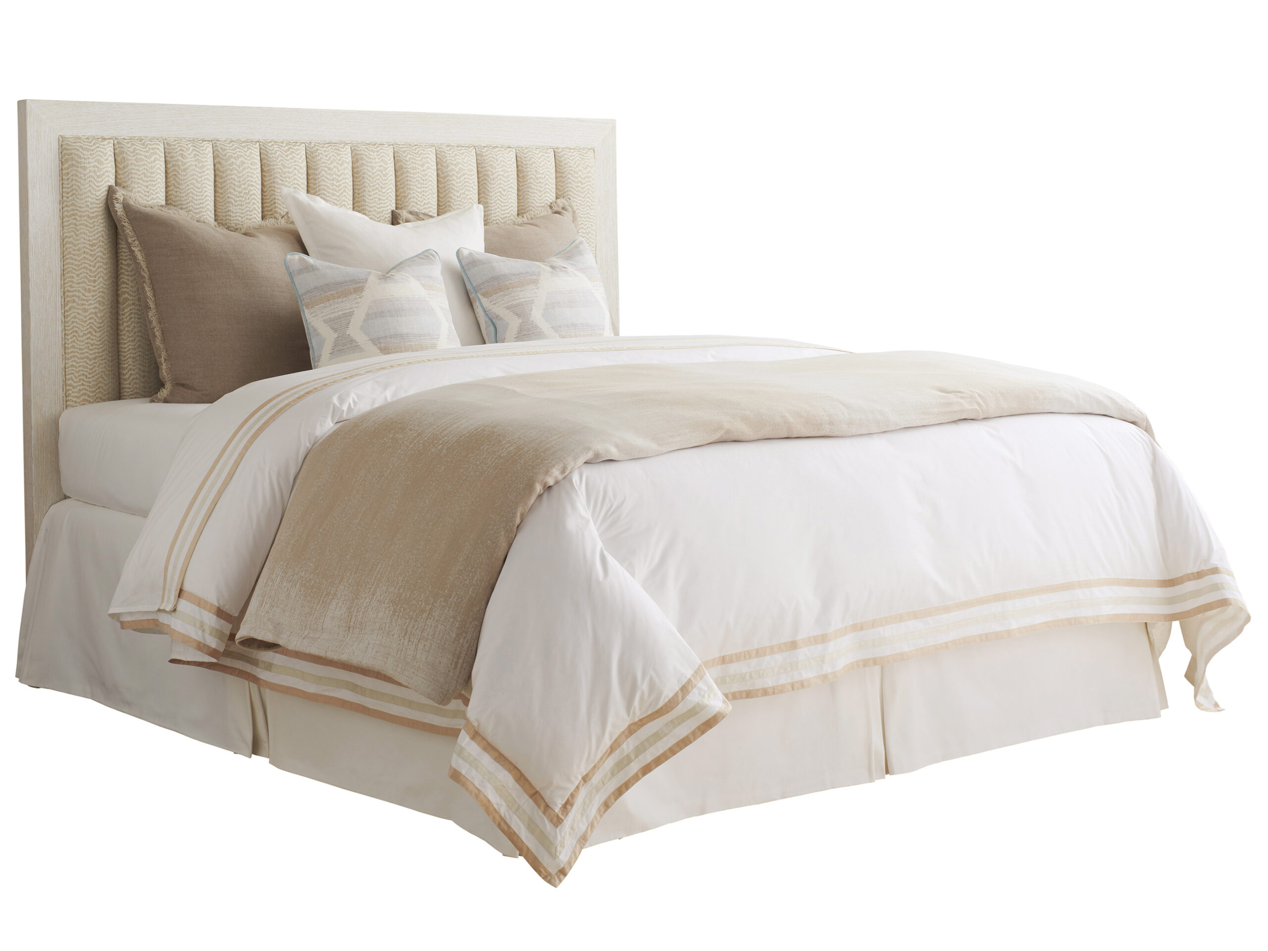 7461aeda9164e3649dc647898b0f8420 Carmel Cambria Upholstered Headboard 5/0 Queen| - Image 1