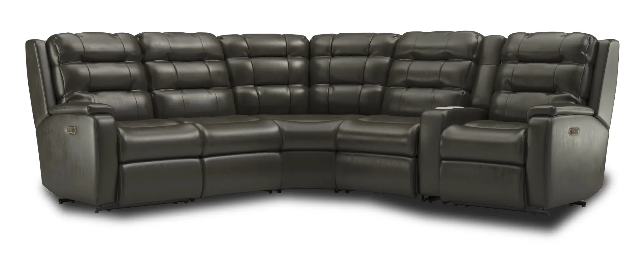 0462f06093e8a460b23386ade5e4dc4f Arlo Leather Power Reclining Sectional with Power Headrests & Lumbar - Image 1