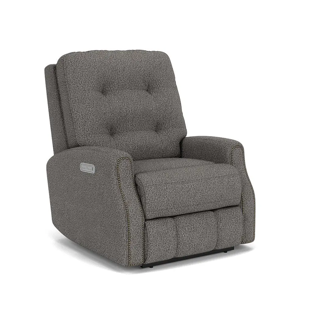 0565b7ffa34ccbb93fca9e16c9d98de6 Devon Fabric Power Rocking Recliner with Power Headrest - Image 1