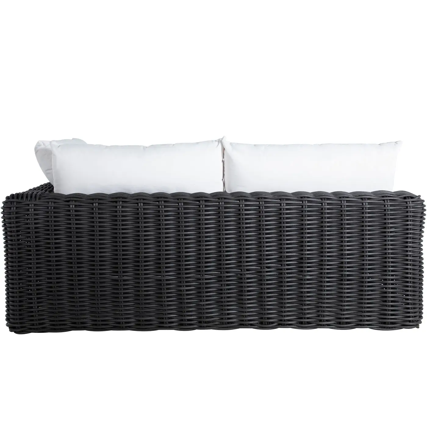 05799bd040aaac5a86844b3dbfe9146b Montecito N-dura Resin Wicker Outdoor Right Arm Facing Loveseat Sectional - Image 1