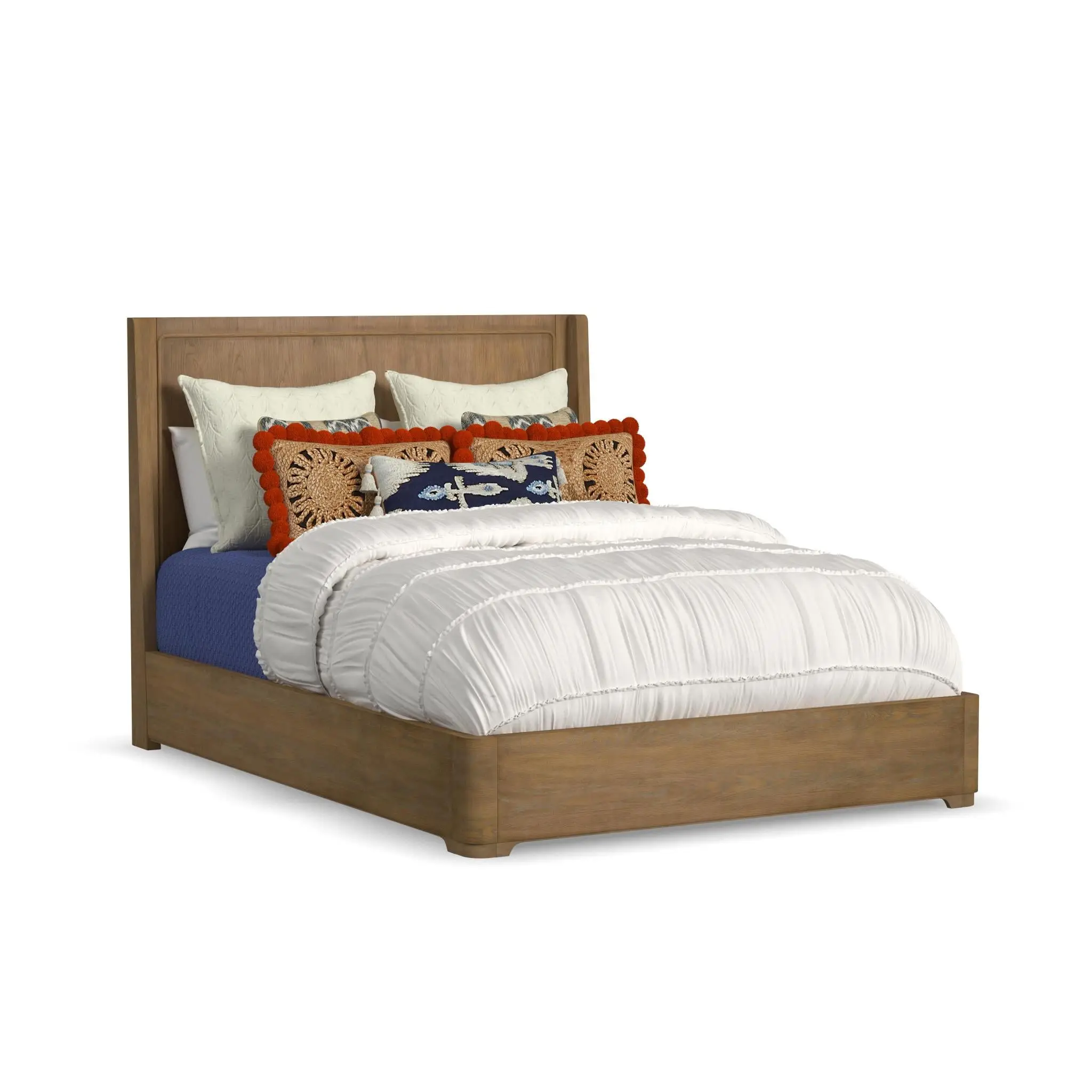 1040c8a7d80ce6412aec1a50917f653b Normandy Queen Panel Bed - Image 1