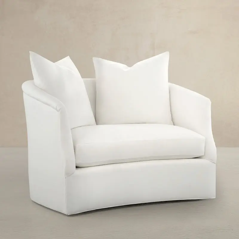 10e7aec69d643878349a1ff894a99383 Laine Upholstered Chair & 1/2 - Rollover Arms - Image 1
