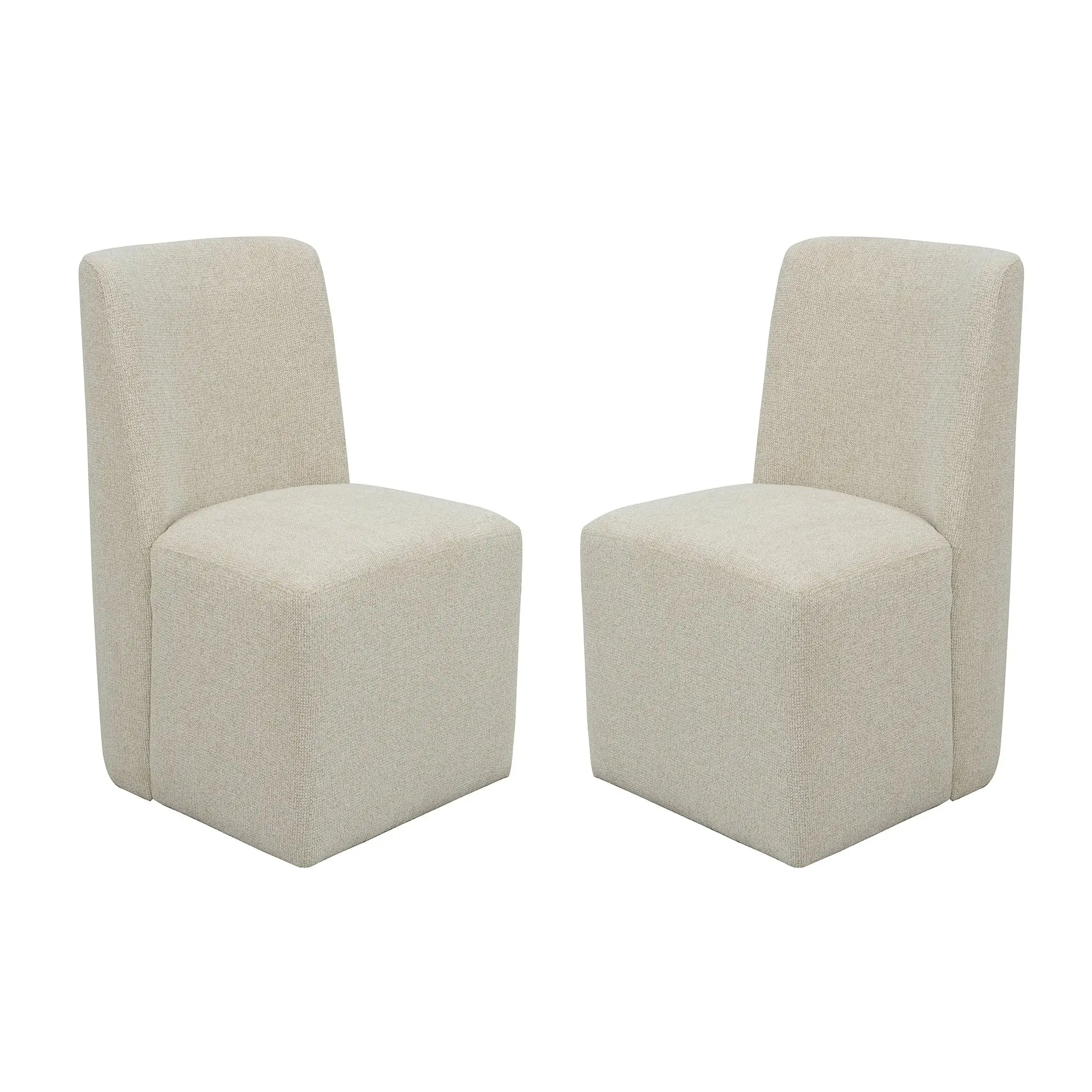 1595b19e18b20478066461e043af4c61 Waterfall Off-White Pair of Upholstered Dining Chairs - Image 1