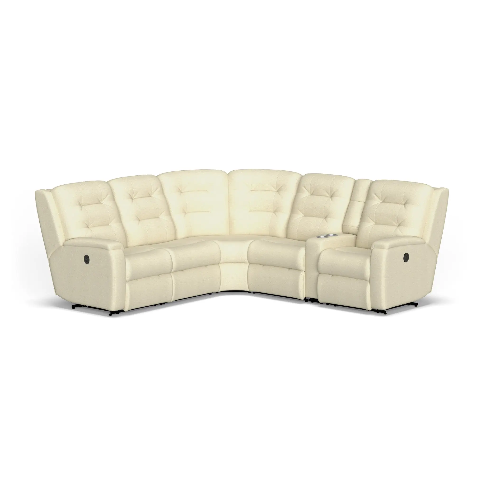 183a98a8ae4353bfcd0411b74cab5c16 Arlo Fabric Power Reclining Sectional - Image 1