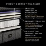 beautyrest black hybrid series three plush