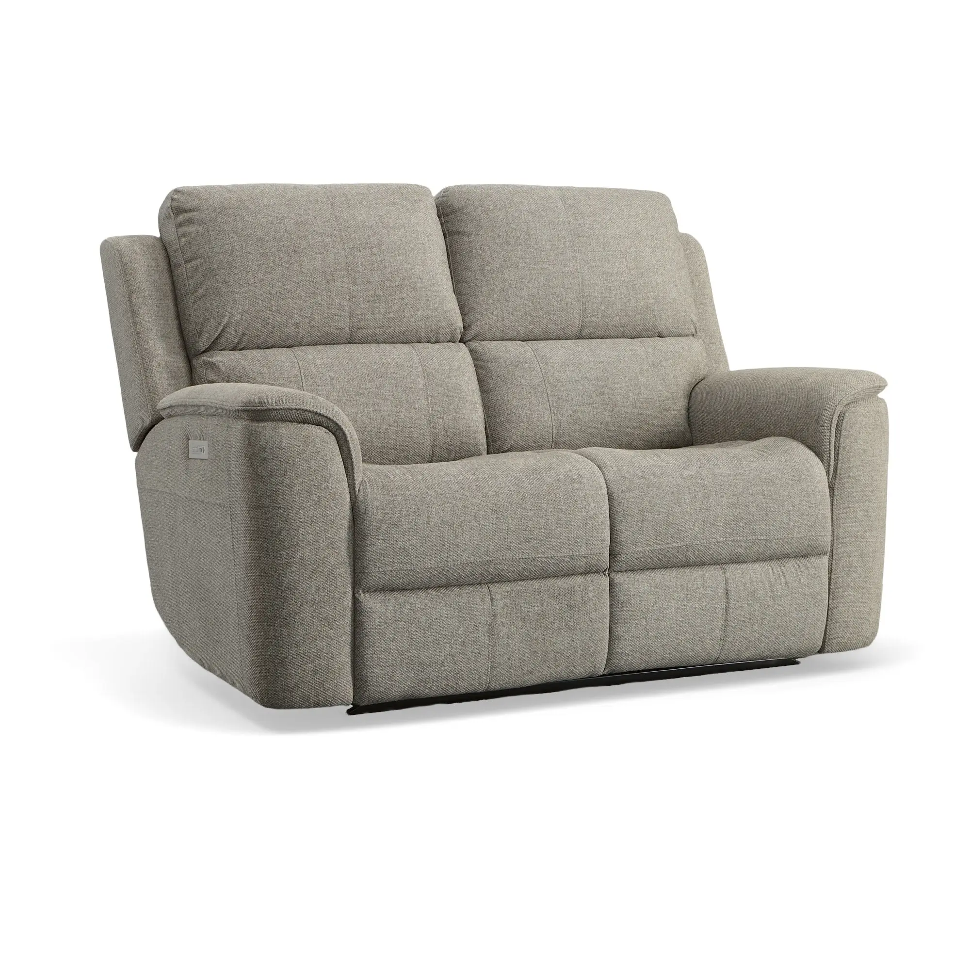 2b5983d72d4b0da5b0c07412a13fc135 Henry Fog Fabric Power Reclining Loveseat with Power Headrests & Lumbar - Image 1