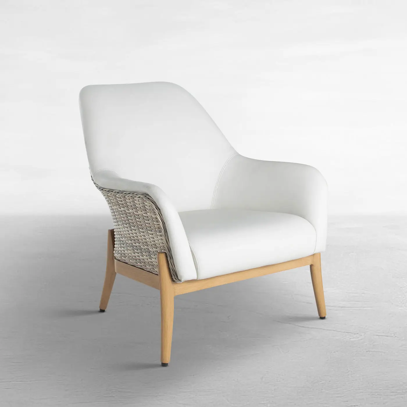327a08bc22dbf18cff42e53737863f06 Palma N-dura Resin Wicker Outdoor Lounge Chair - Image 1