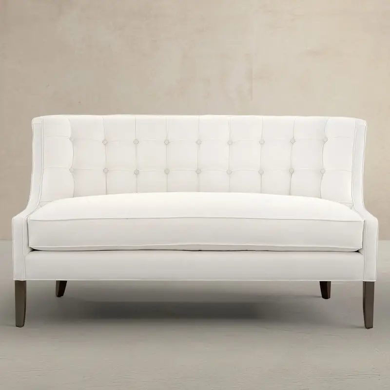 32e5f65855a17d07030feca1691a9d14 Cotswold Upholstered Low Arm Settee - Image 1