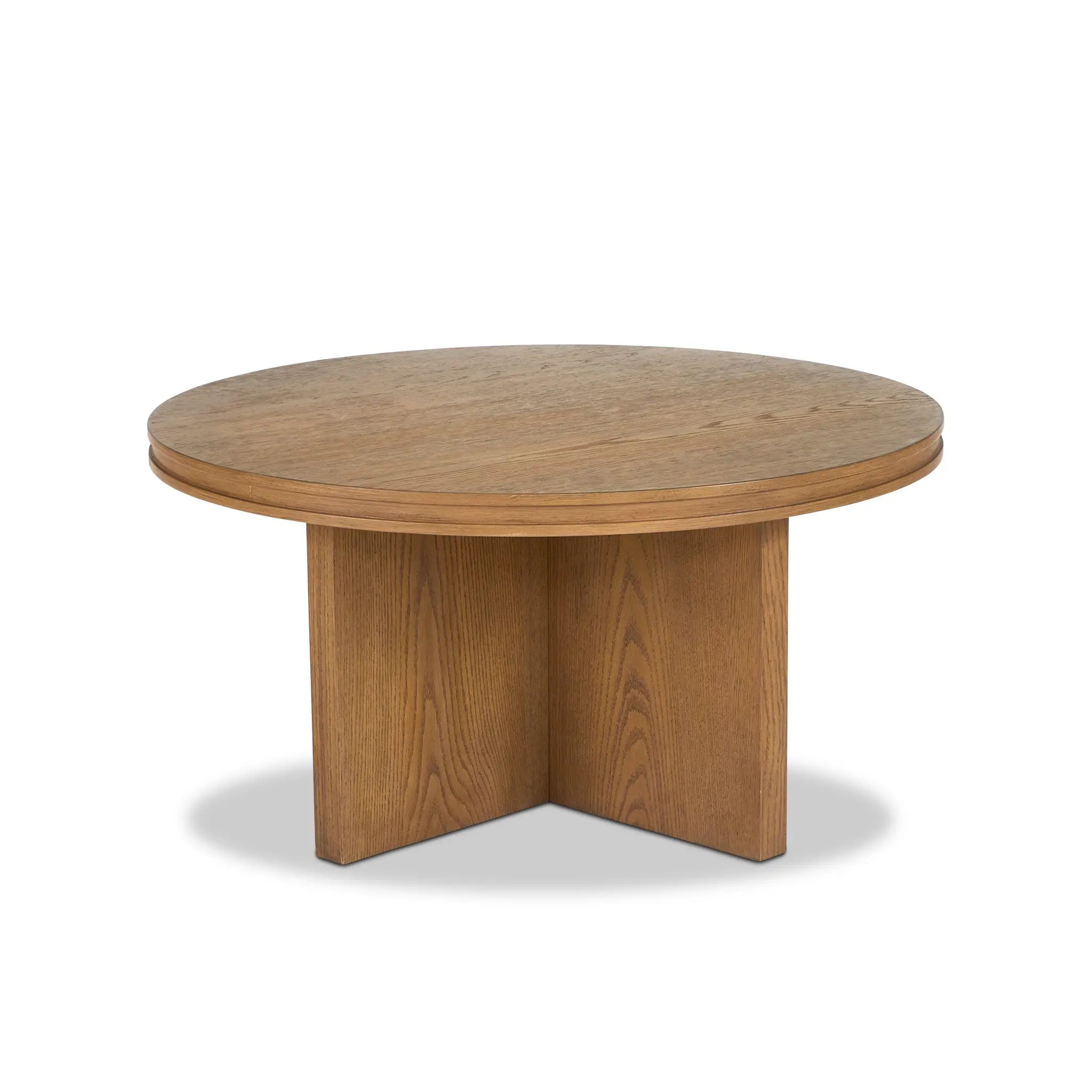 3f2bdb7b6022f5b7305c889a171d964e Waterfall Brown Round Coffee Table - Image 1