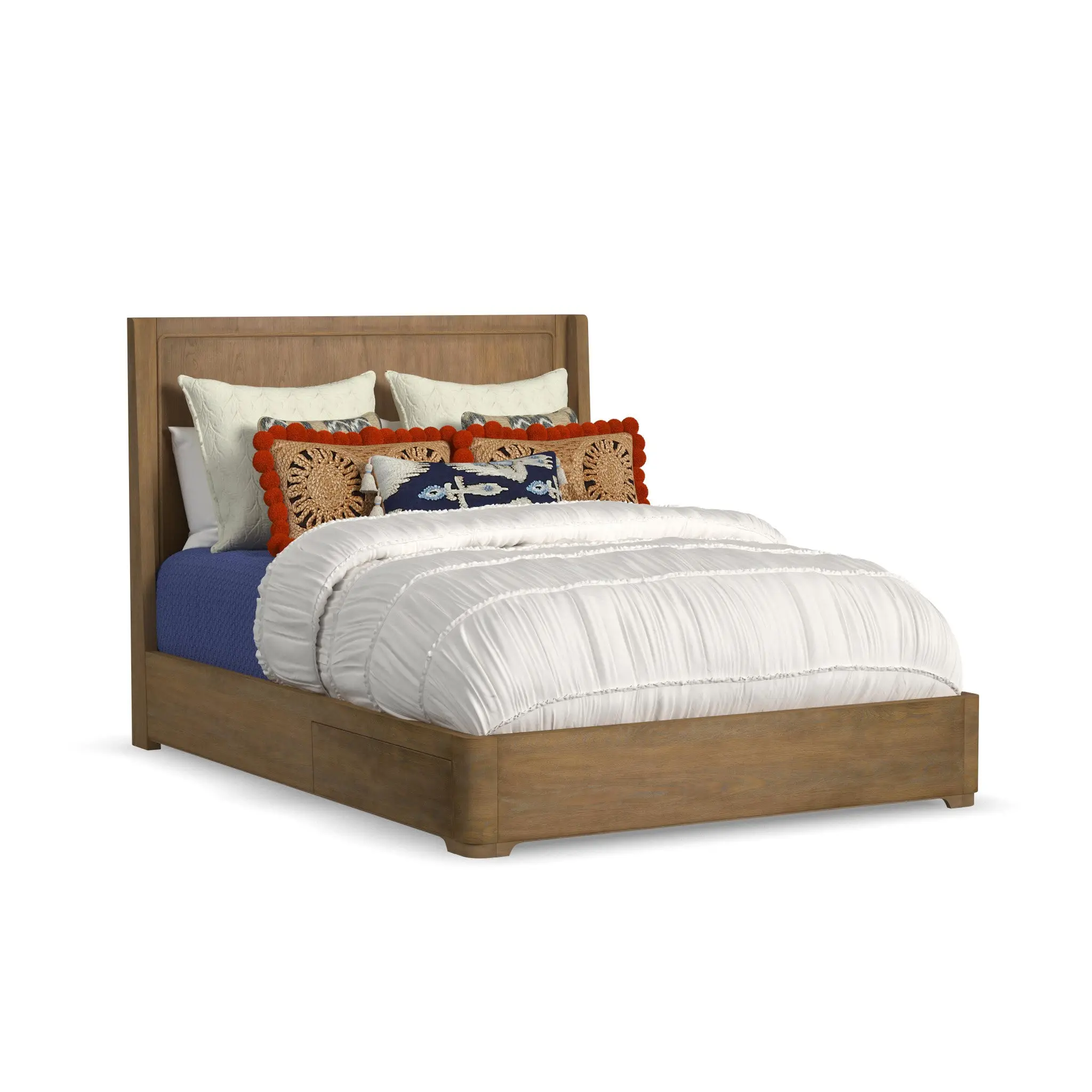 4000e7bb6c7865b7598f6fbd2ee5e5b3 Normandy Queen Panel Storage Bed - Image 1