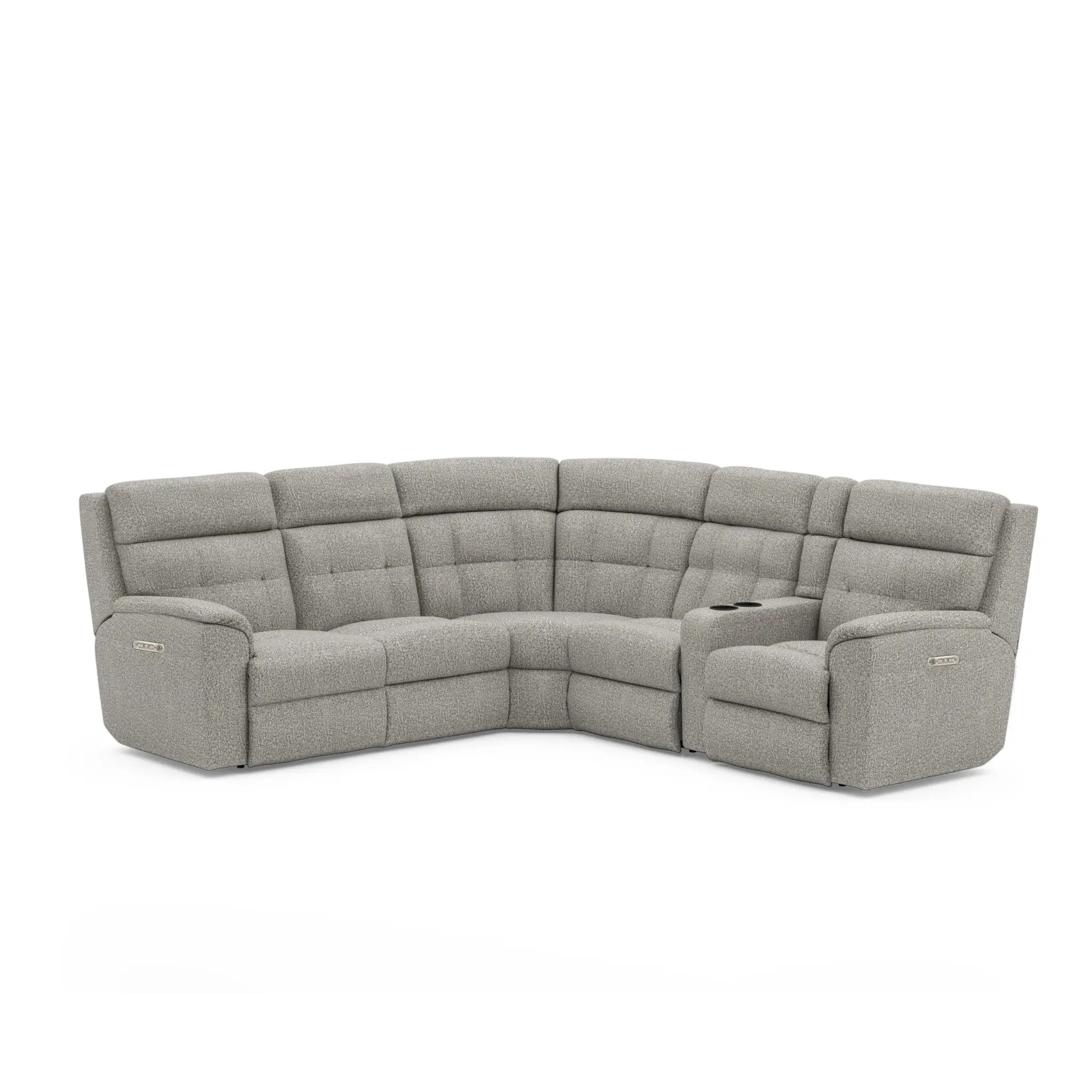 439332569ad2bbfef5dde71a7495290a Mason Fabric Power Reclining Sectional with Power Headrests - Image 1