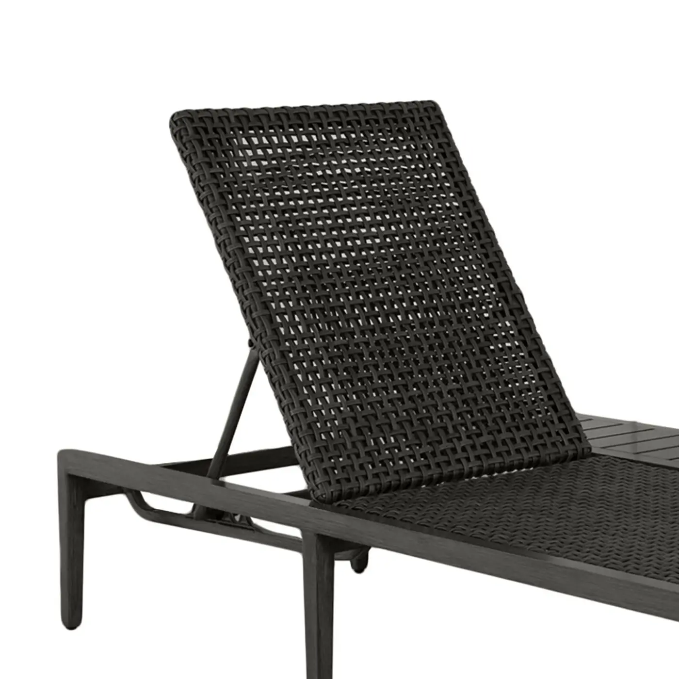 468ecbd848e868e8c700588a6a7b8143 Harbor N-dura Resin Wicker Outdoor Right Arm Chaise Lounge - Image 1