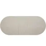 Whitlock Mindi Veneer Oval Extendable Dining Table - Cerused White, 86 In. W X 30 In. H - Image 3