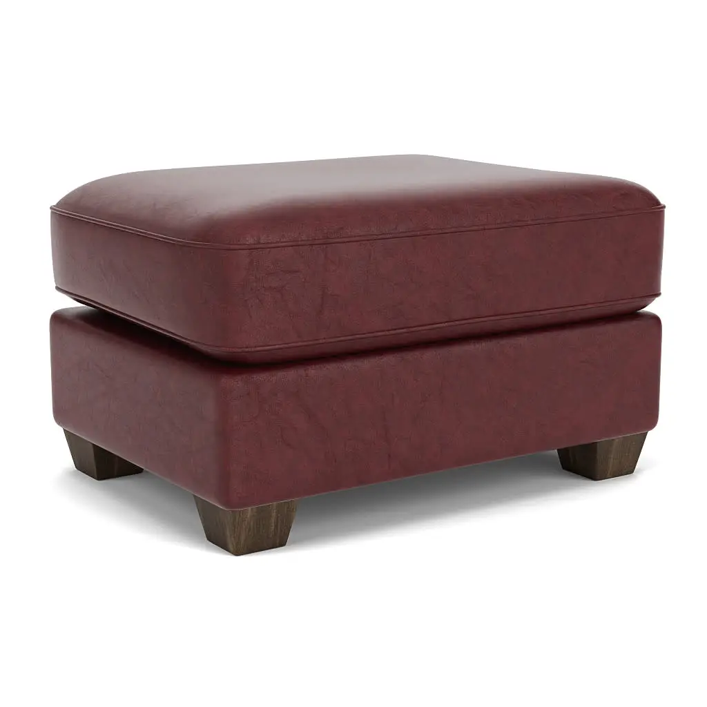 4d5cd052987d475c7962047fcbd46fc5 Thornton Leather Ottoman - Image 1
