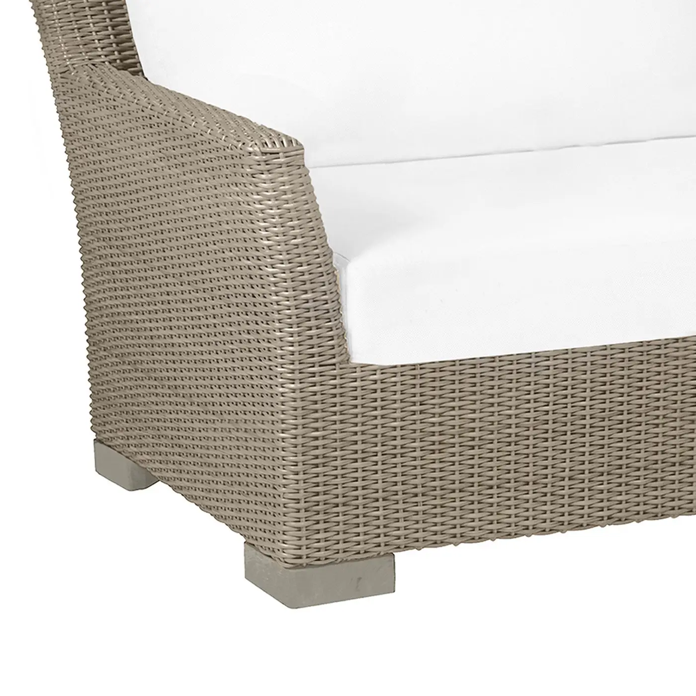 4e9b4735ba5887cedbfbb3f759518c4d Club Woven N-dura Resin Wicker Outdoor Sofa - Image 1