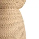 Ridley Linen Seagrass Brushed Dark Bronze Table Lamp - 32.5 In. H - Image 3