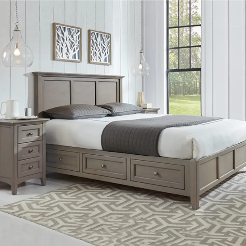 5713baa6da17cf7fcf7c25d3eebb54f0 2819 Mckenzie Queen Classic Storage Bed - Image 1