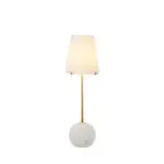 Janie Iron Stained Gold Tapered Cylinder Table Lamp - 32.75 In. H - Image 4