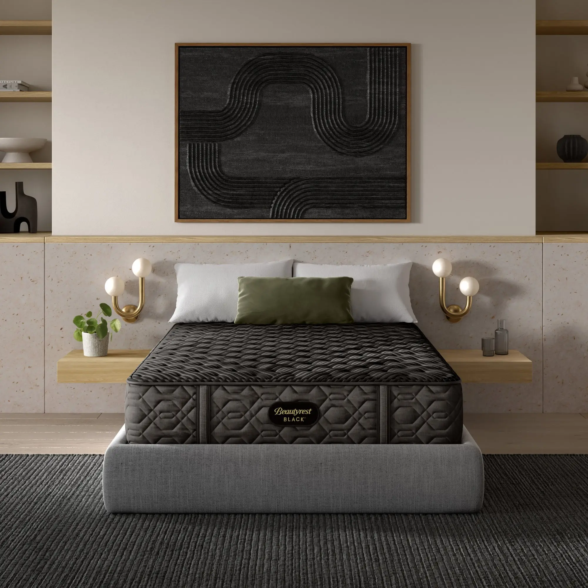 57cc5025ad5184a3874c9dd72d9917e9 Beautyrest Black - Series One Extra Firm - Image 1
