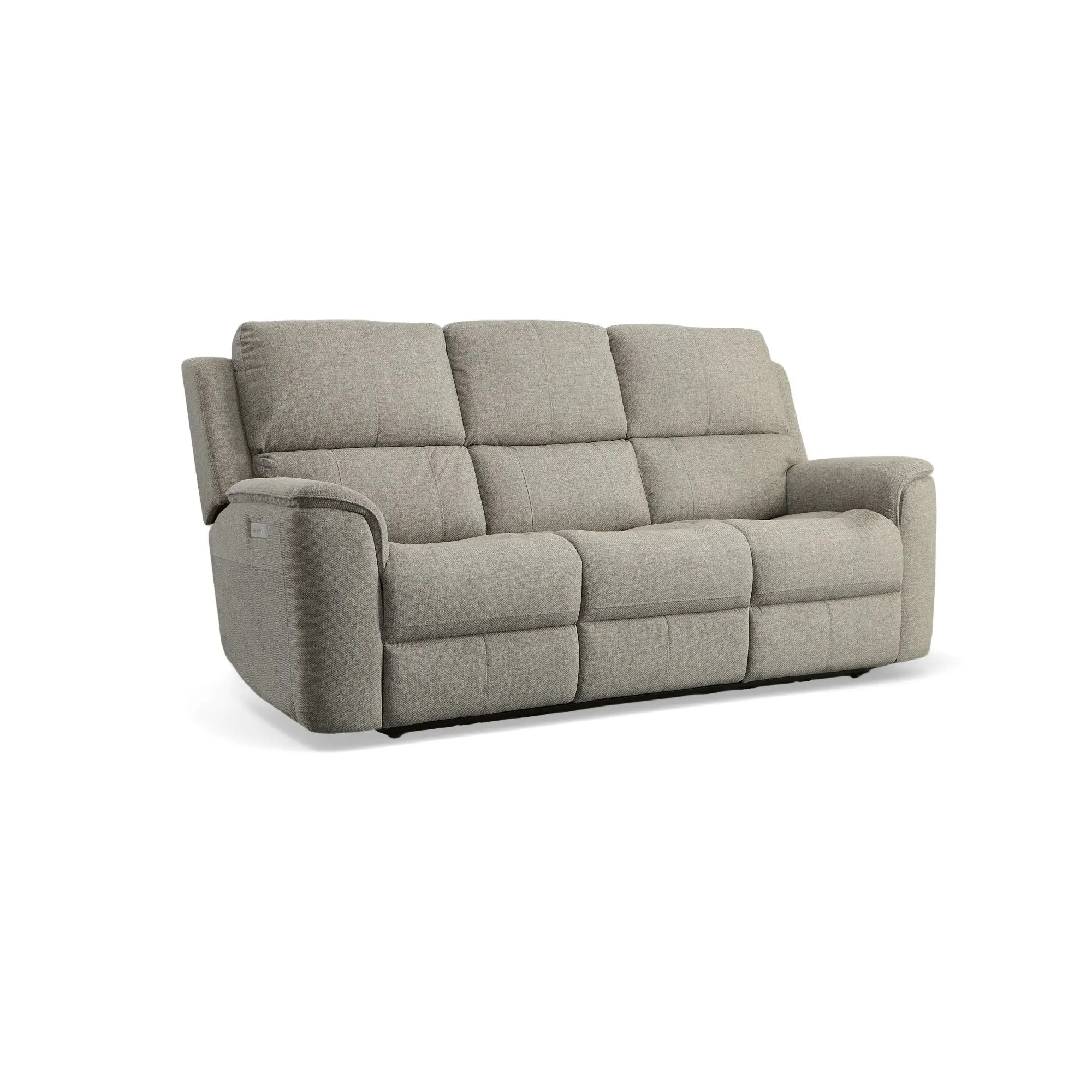 58b297a7d9fe0c8fa6e4b730ac7307f9 Henry Fog Fabric Power Reclining Sofa with Power Headrests & Lumbar - Image 1