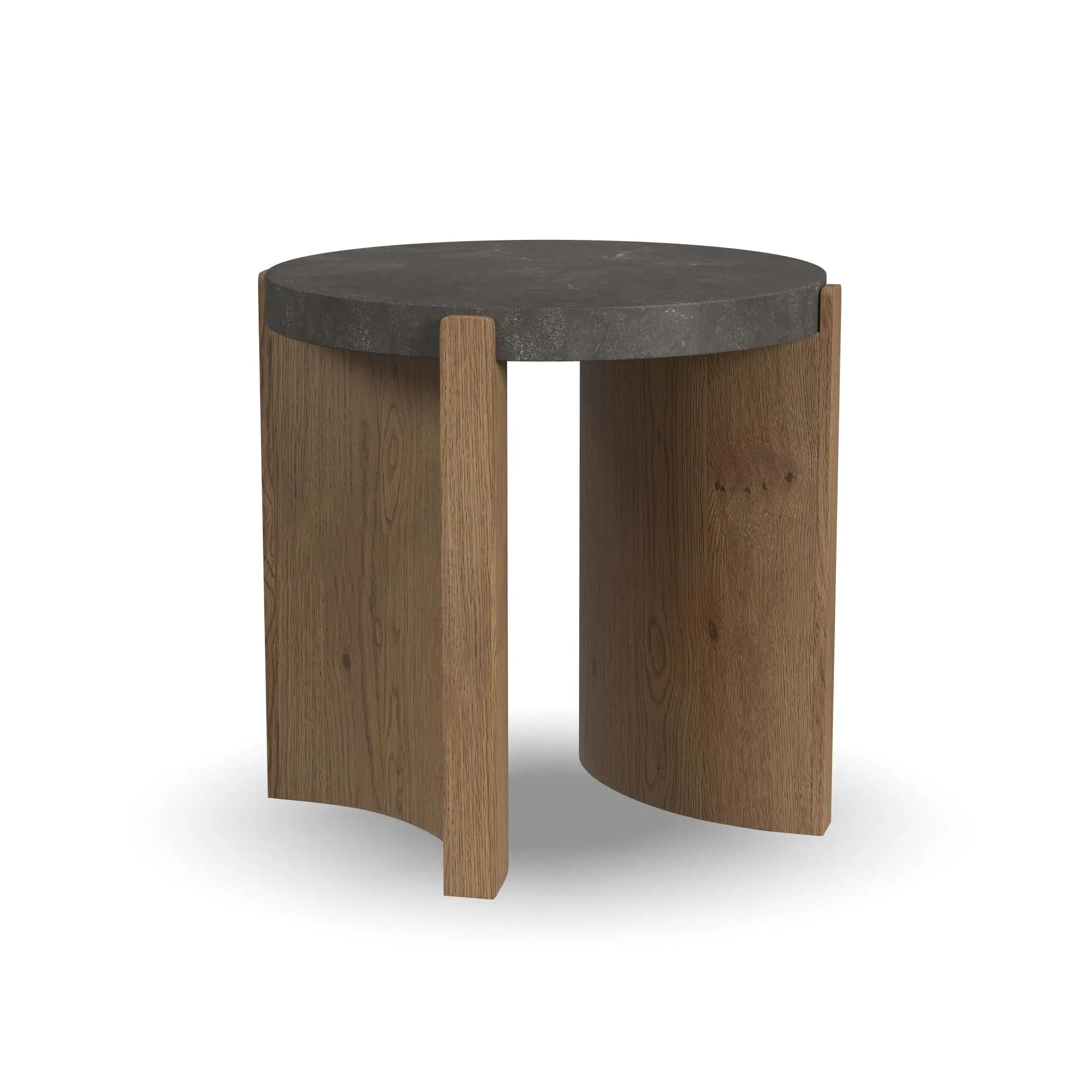 58e398ff178cb00dafd9e22741388cce Eclipse Brown Round End table - Image 1