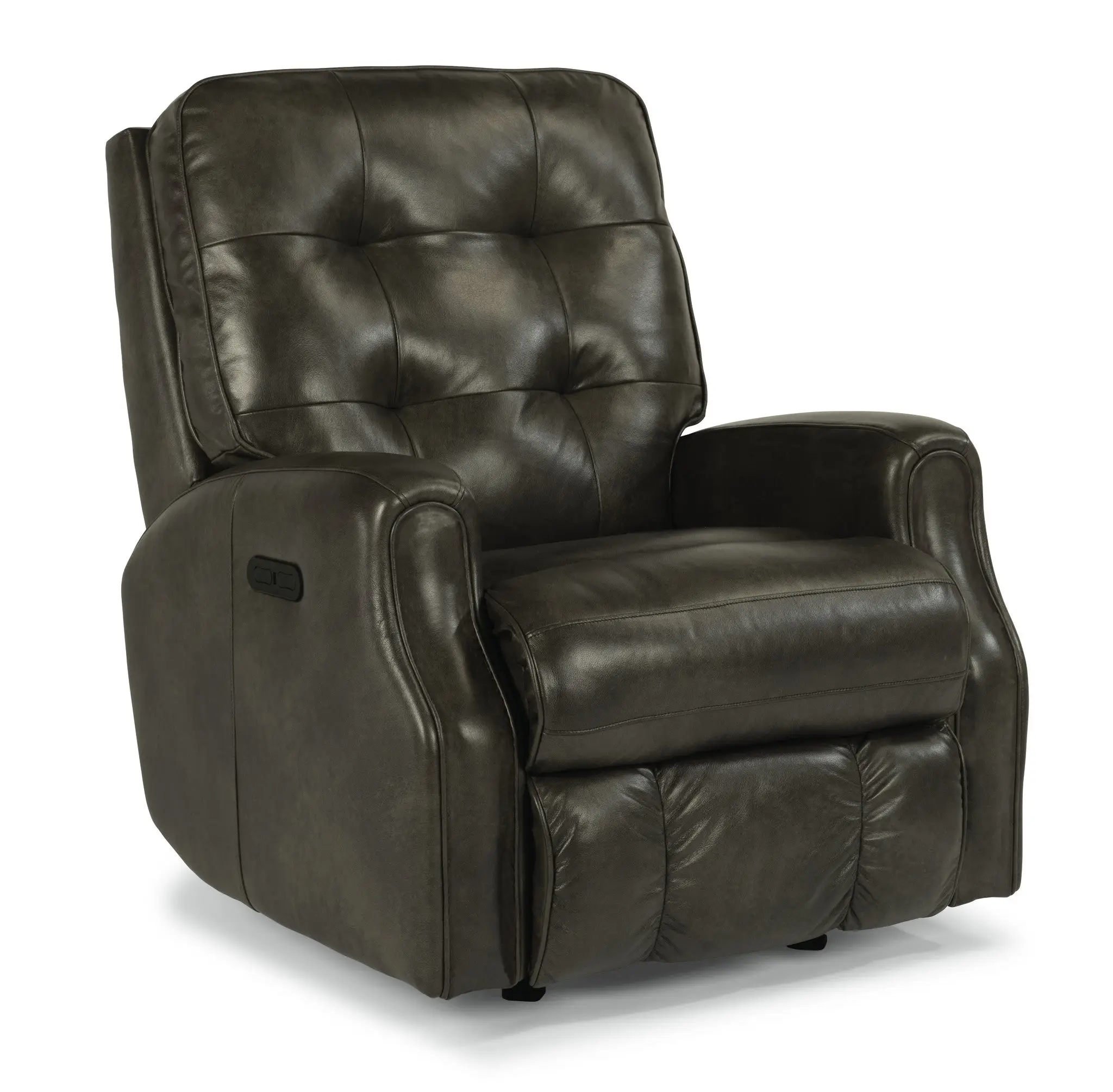 5948715d2a1cf2557755fb29552dff20 Devon Leather Power Rocking Recliner with Power Headrest - Image 1