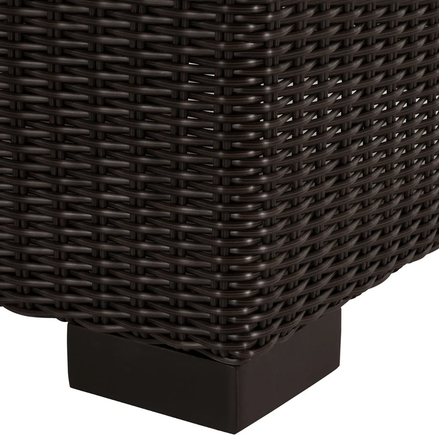 5d65861d4c30da24276c7903e7bc40cb Club Woven N-dura Resin Wicker Outdoor Slipper Chair - Image 1