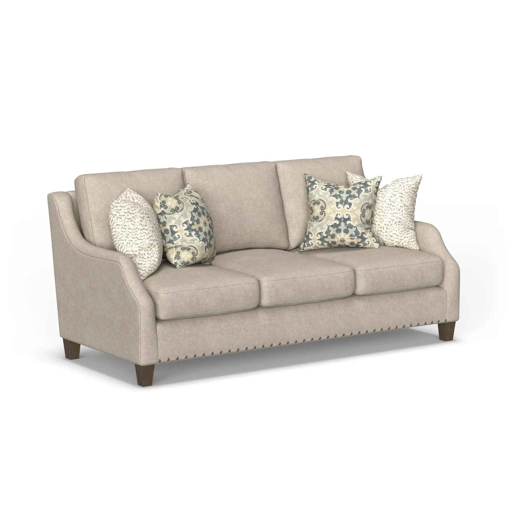 5dc4103f4038670b5382ef50ad50debe Gianna Fabric Sofa - Image 1