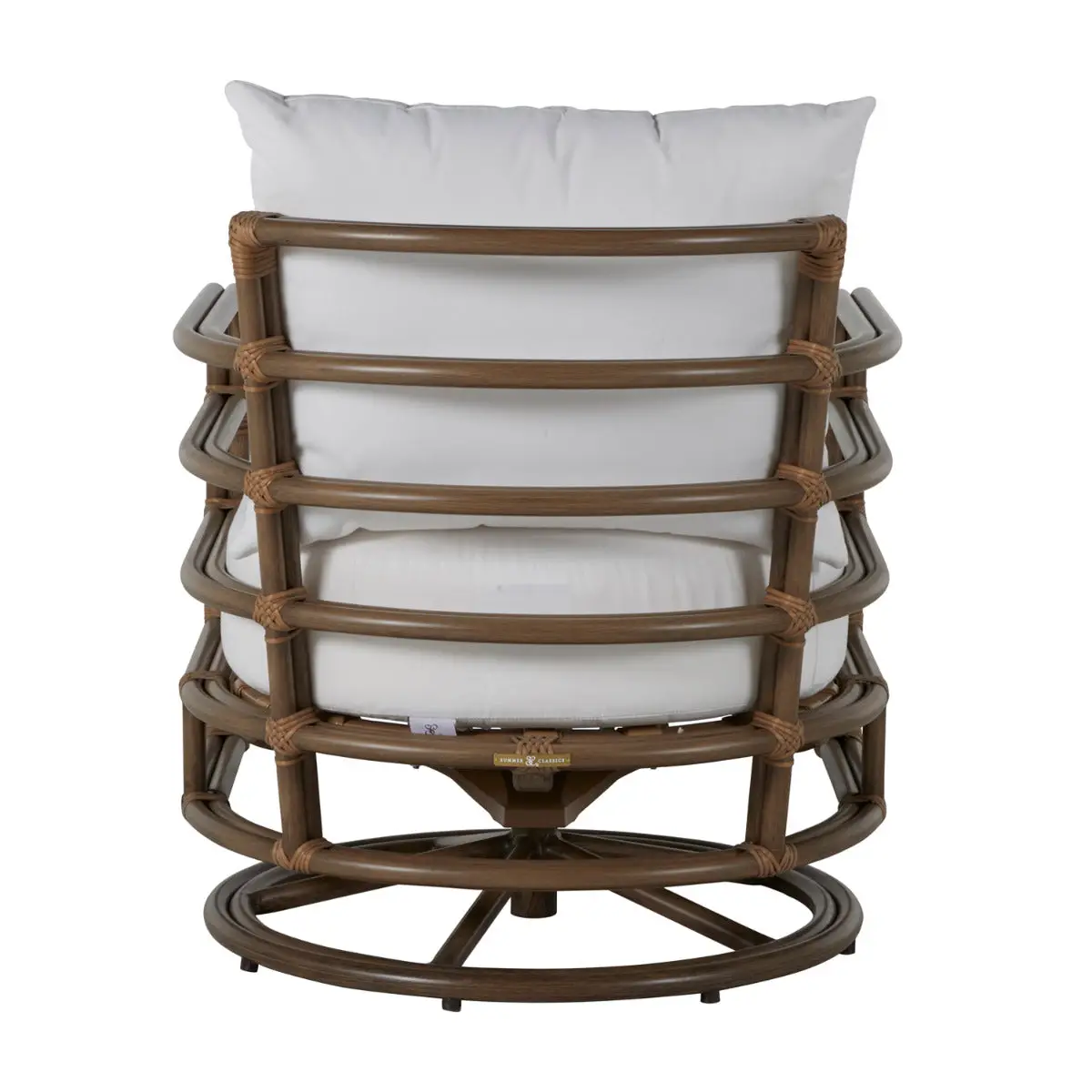 62000c61eb4304862f26e7805d3fe6e6 Malibu N-dura Resin Wicker Outdoor Swivel Rocker - Image 1