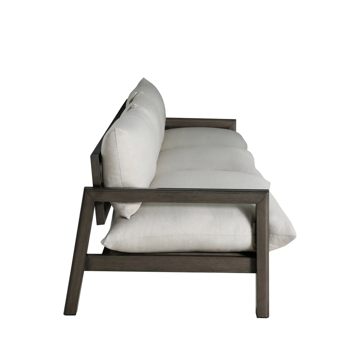622e896d2e3dd8b7649a236d0e2a5adb Monterey Wrought Aluminum Outdoor Sofa - Image 1