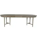 Whitlock Mindi Veneer Oval Extendable Dining Table - Natural Cerused, 86 In. W X 30 In. H - Image 3