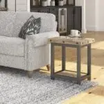 Carpenter Brown Chairside Table - Image 3