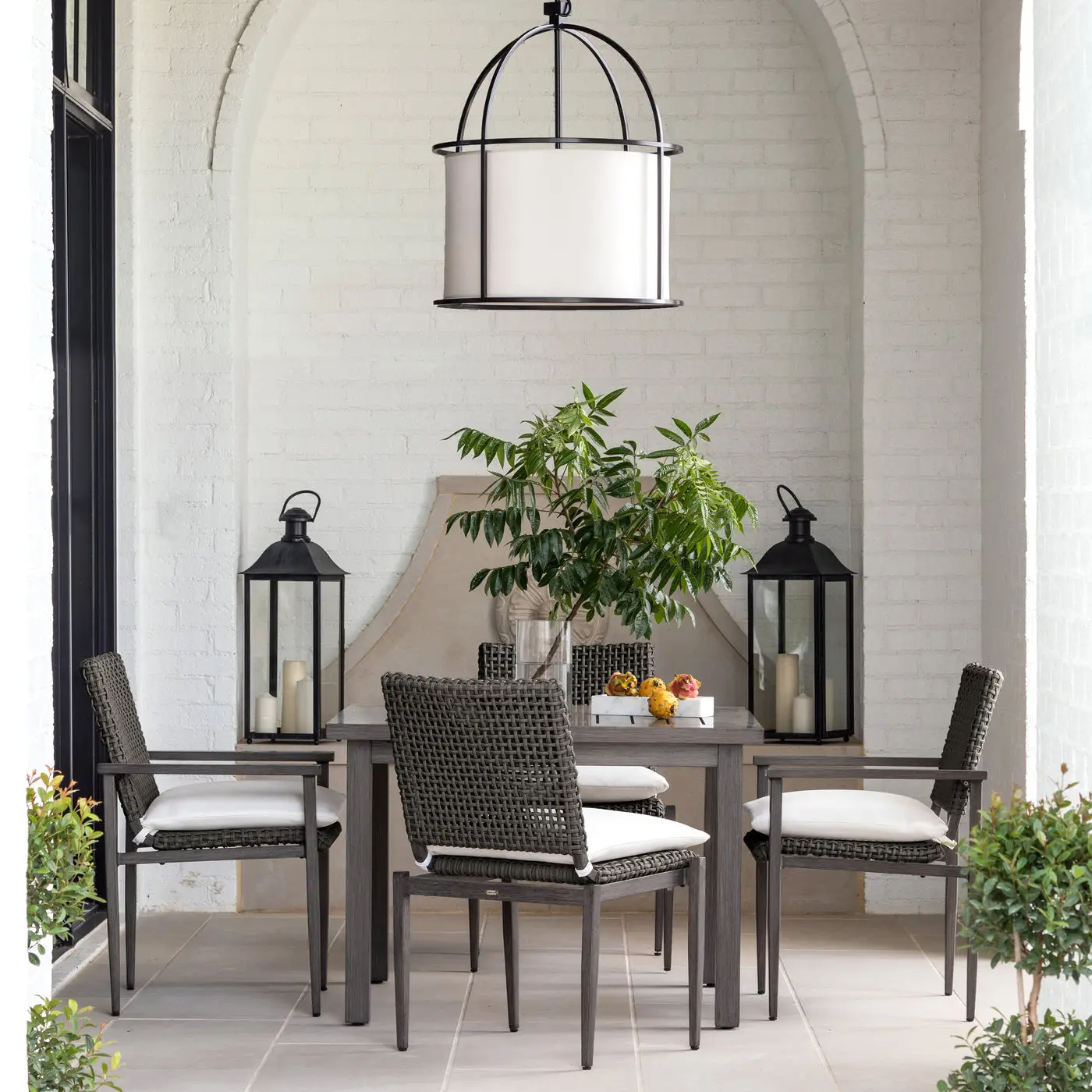 6f4119303a09887c0818041154bc89b1 Harbor N-dura Resin Wicker Outdoor Arm Chair - Image 1