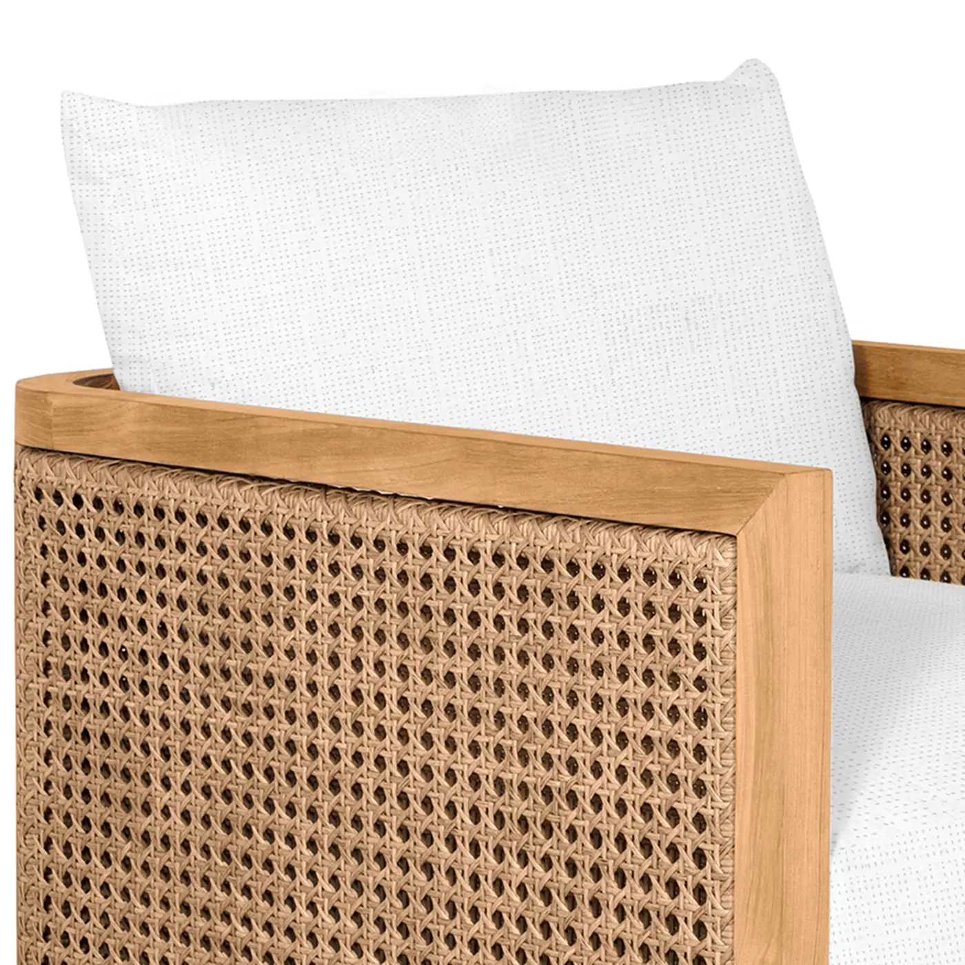 77b0e297d86357982fa4397e7b969434 Playa N-dura Ultra Resin Wicker Outdoor Lounge Chair - Image 1
