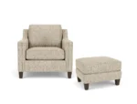 Finley Fabric Ottoman - Image 3