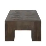 Robert Recycled Elm Rectangle Coffee Table - 64 In. W X 18 In. H - Image 4