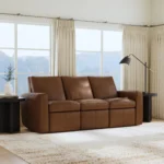 Aria Sedona Leather Power Reclining Sofa - Image 3