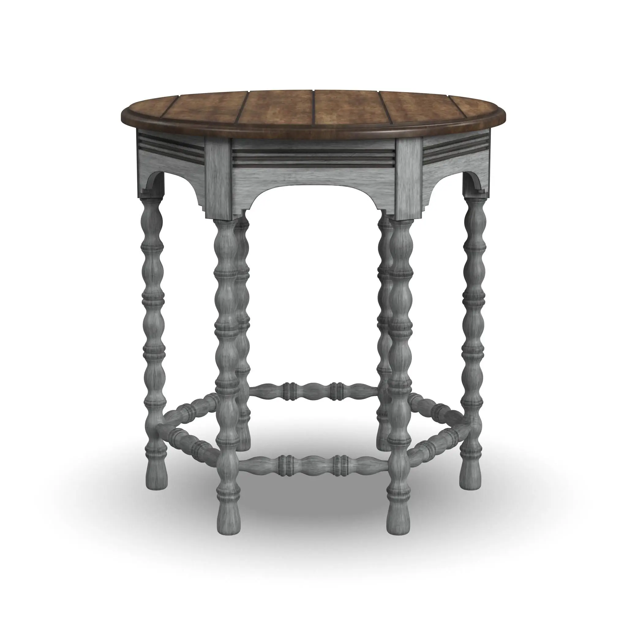 87aa306fff3872ae0f31c42f0ccbc434 Plymouth Gray End Table - Image 1