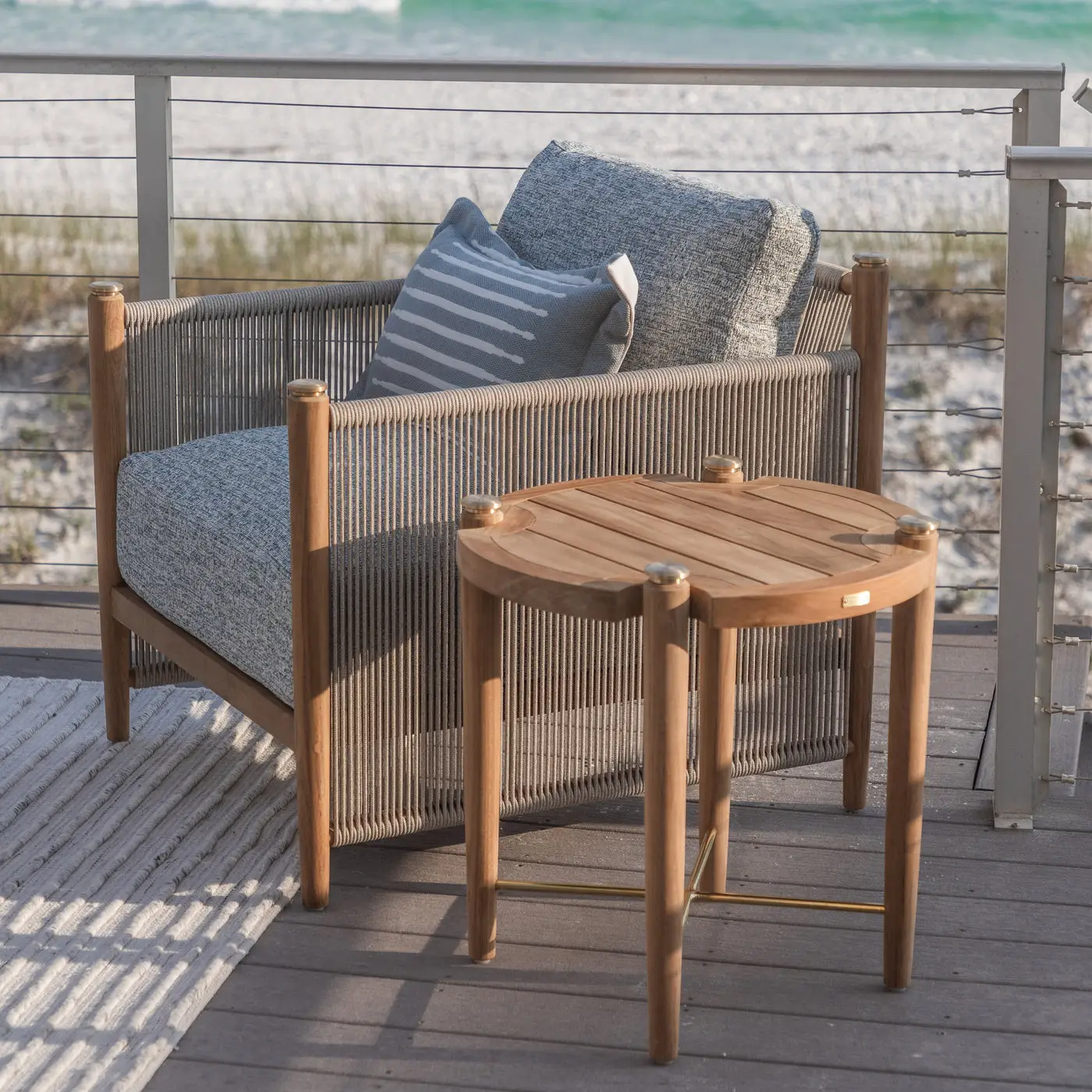 9147c1b820e6af9e2c3905e94b6f538e Pacifica Teak Outdoor Lounge Chair - Image 1
