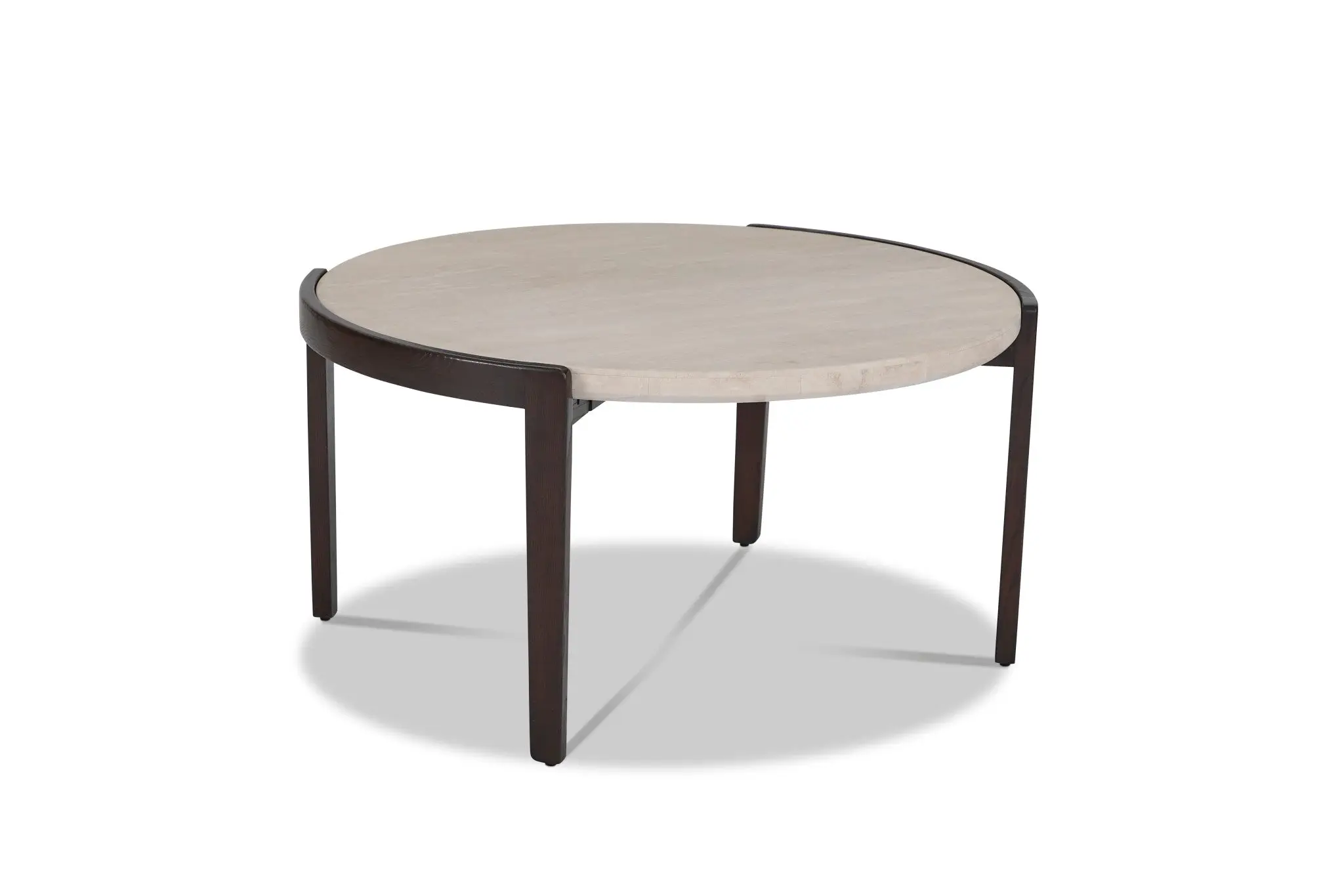 91a2c4d144b93081f820adfb55123e4e Palette Brown Round Coffee Table - Image 1