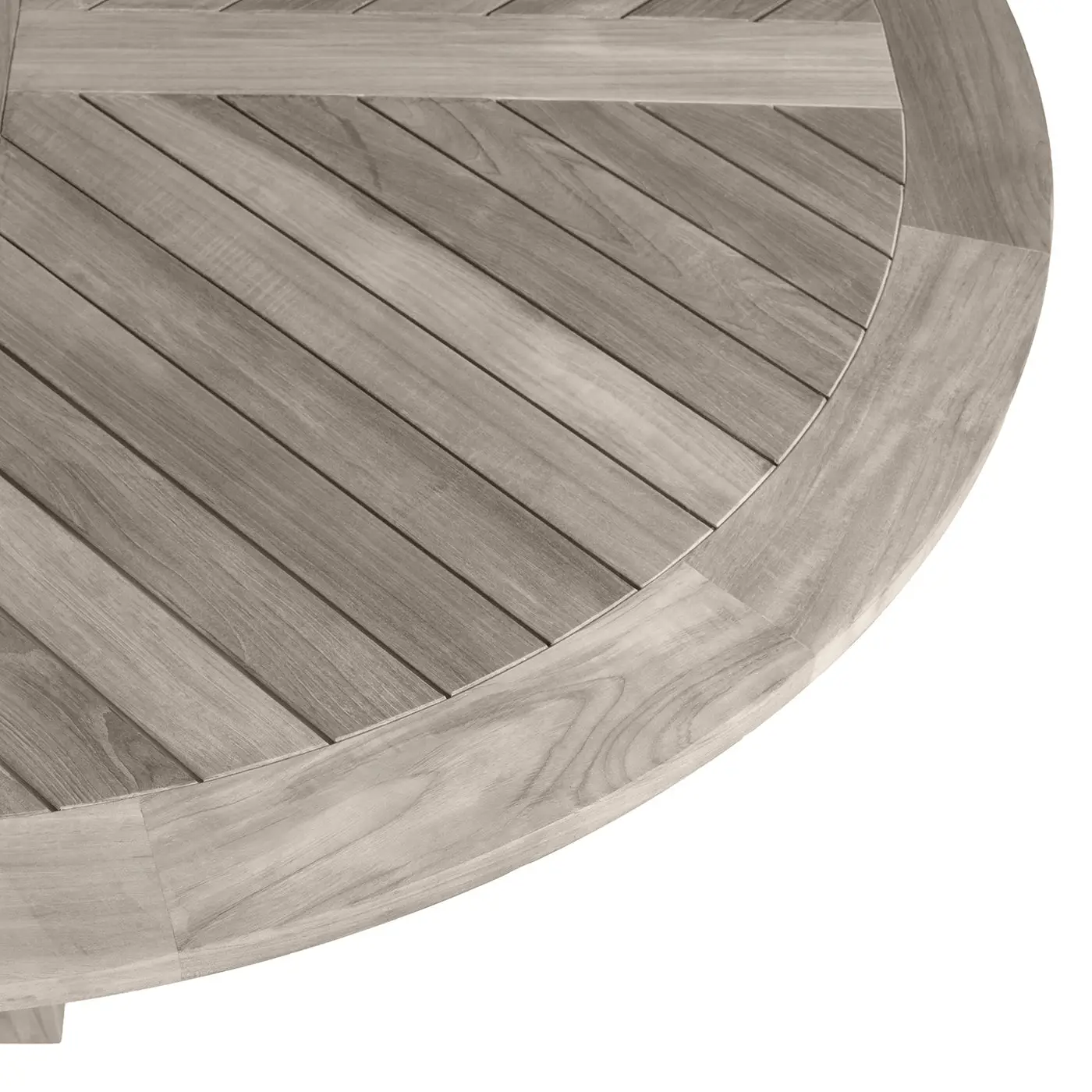 989d057b301be085207cfba74f164f38 Lakeshore Teak Round Outdoor Pedestal Table 72 In. W X 30.75 In. H - Image 1