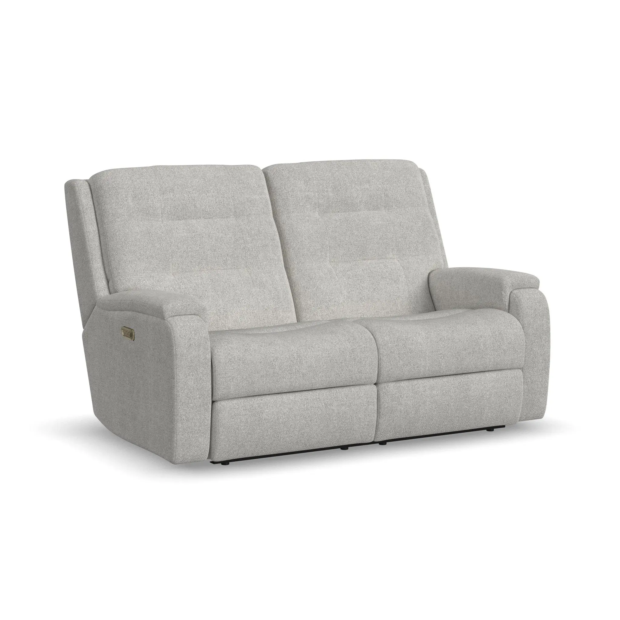 9a4624e8b89ab22553f436cfd1acd9ca Arlo Fabric Power Reclining Loveseat with Power Headrests & Lumbar - Image 1