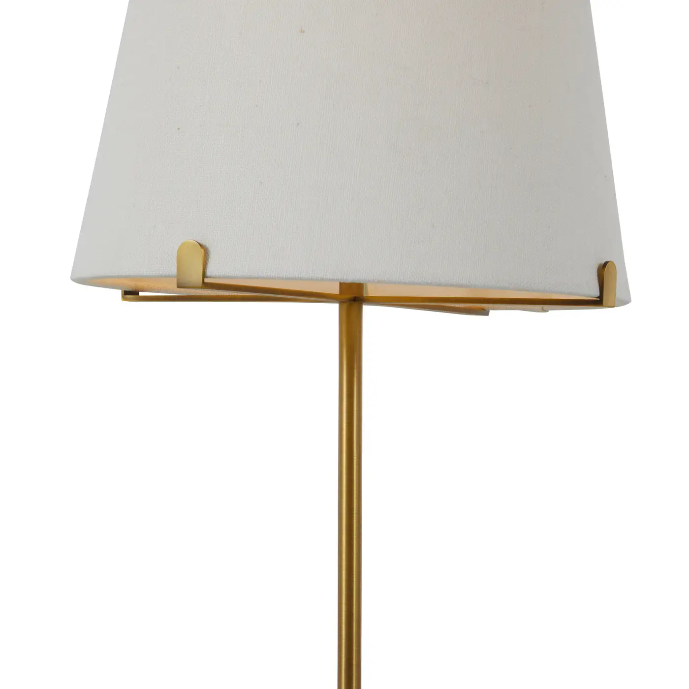 9b93556cec68ae89bcff26981b3276ec Janie Iron Stained Gold Tapered Cylinder Table Lamp - 32.75 In. H - Image 1