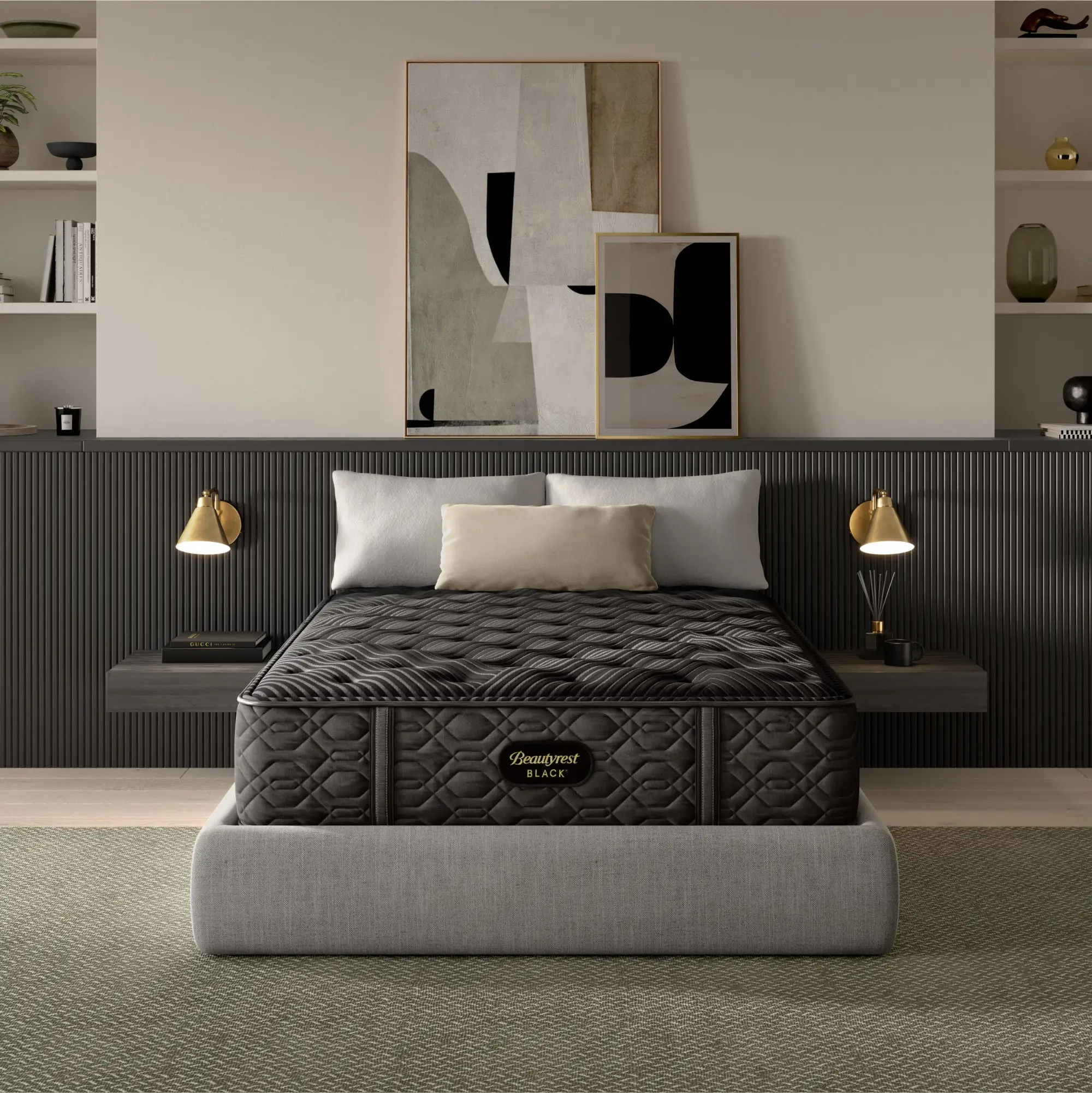 a2e28045a3450fb9e00401589f3265c5 Beautyrest Black - Series One Plush - Image 1