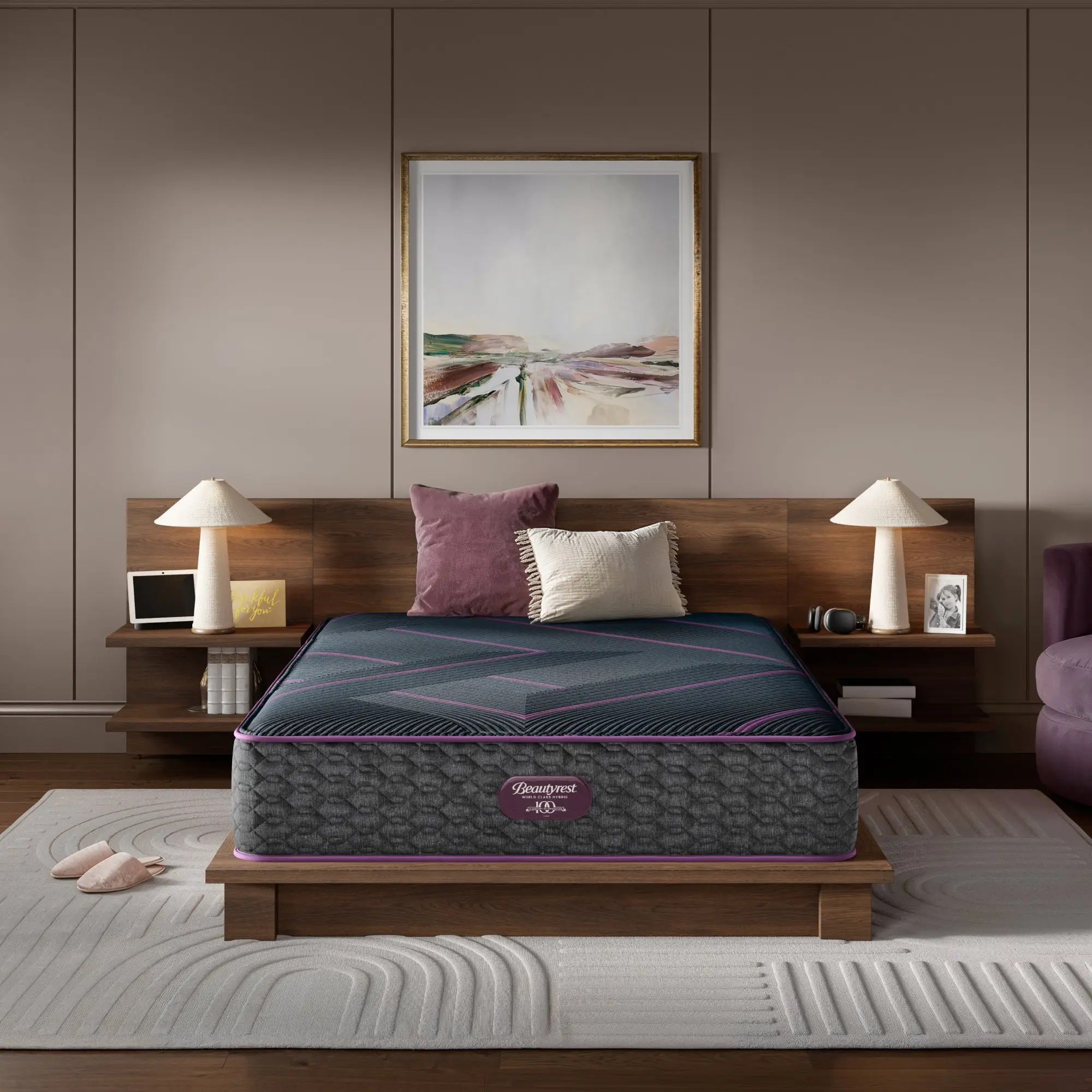 a4867e7ca62d2eeaf33d62746ae065ba Beautyrest World Class Hybrid - Level Three Plush - Image 1