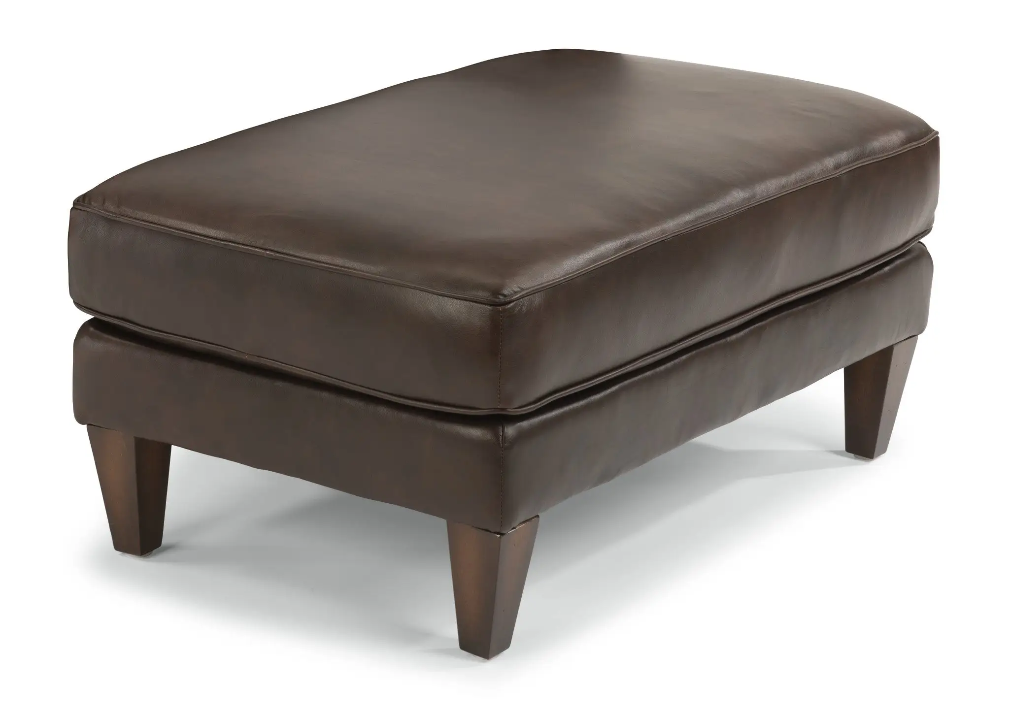 aaa87720aee43998bfc75056cc5cb897 Digby Leather Cocktail Ottoman - Image 1