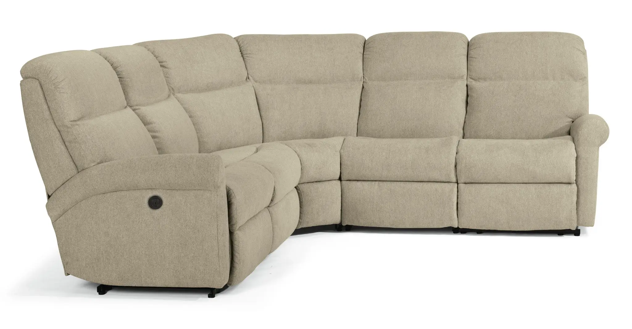 aebc75f0c10209e449fec50ecd7d2275 Davis Fabric Power Reclining Sectional - Image 1